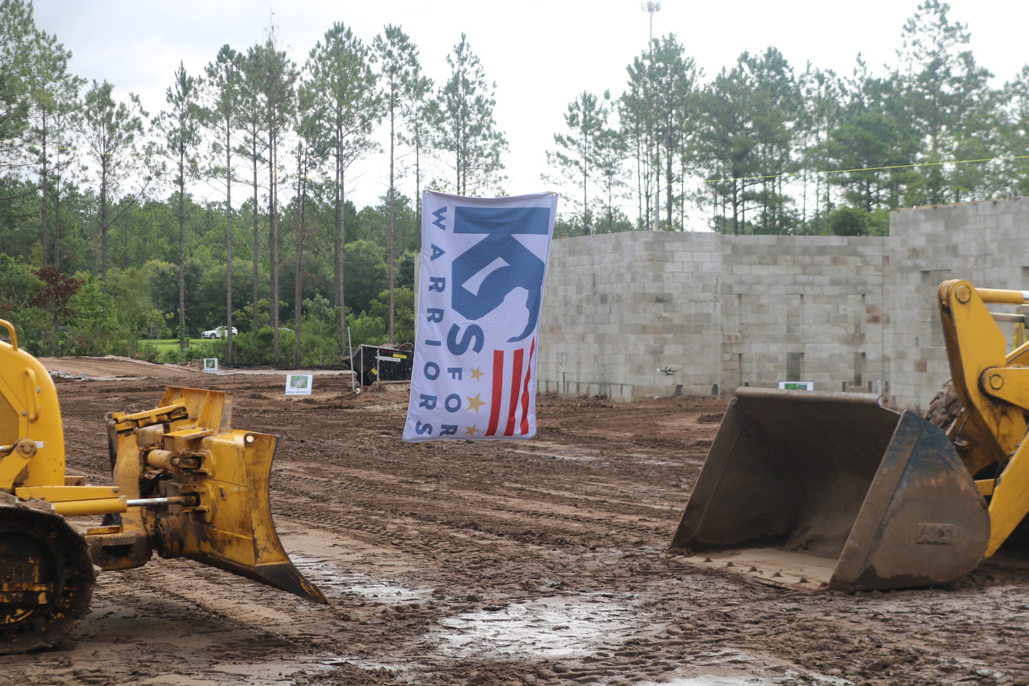 The Campus for K9 Operations is located just South of the U.S. 1 and Race Track Road intersection in Ponte Vedra. It will be the largest facility of its kind in the world once it is completed in March 2023.